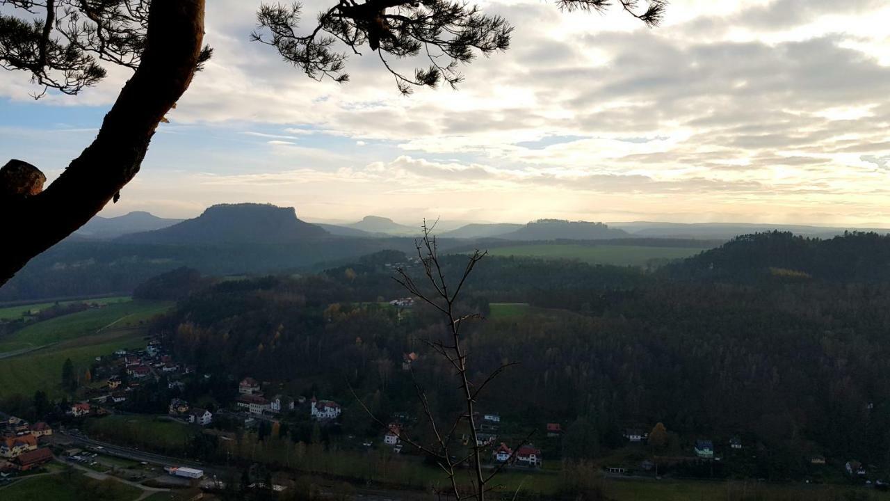 Ferienwohnung Struppi Saechsische Schweiz Struppen Εξωτερικό φωτογραφία