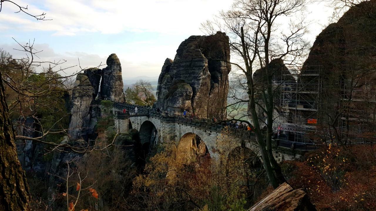 Ferienwohnung Struppi Saechsische Schweiz Struppen Εξωτερικό φωτογραφία